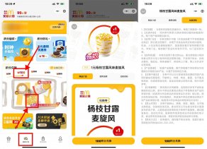 麦当劳100积分兑换1元麦旋风